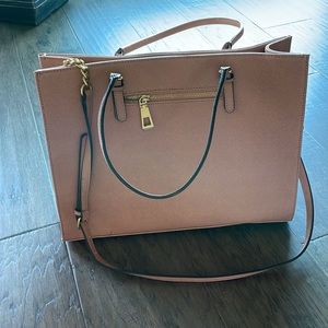 Calvin Klein Taupe/Light Pink Bag